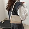Square Sophisticated Small Tote Bag For Women With Textured Design And Phone Pocket