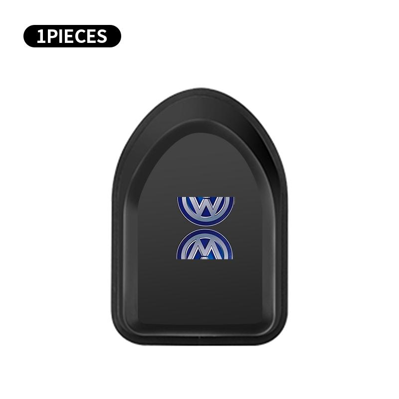 BSU1 Car Ashtray Car Sticker 1/2/4Pcs Car Styling Hooks Interior Storage Holder For Volkswagen CC R-Line GTI T5 Golf T-ROC R Polo GTD ib2