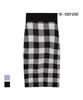 MESENSE Check Knit Skirt_Mb12Ksm601Z