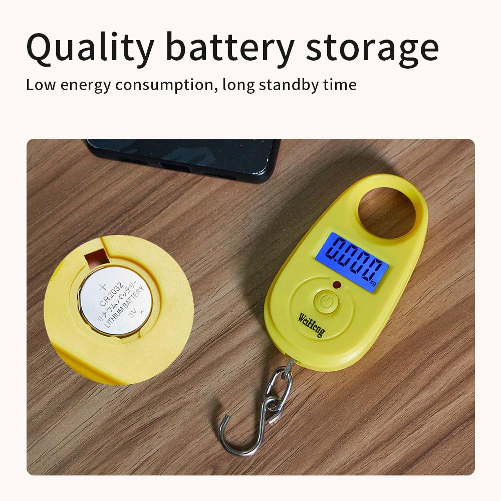 25Kg 5g  Mini Digital Scale Electronic Fishing Weight Pocket Luggage Scales Hanging Hook Mini LCD Weighing Scale