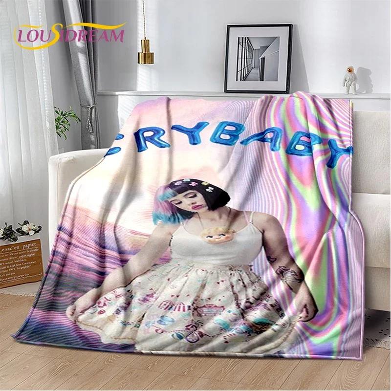 3D Melanine Martinez Crybaby Soft Flannel Blanket for Bed Bedroom Sofa Picnic,Throw Blanket for Cover Outdoors Leisure Gift Kids
