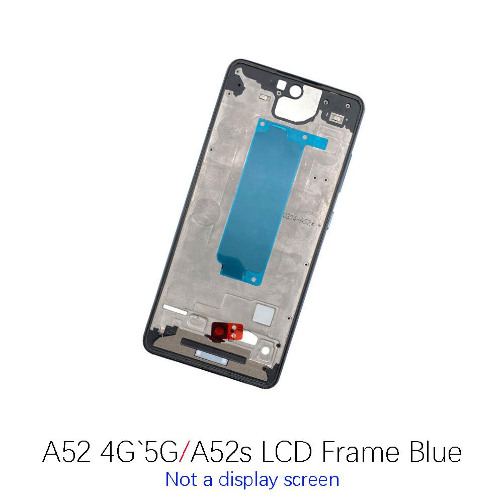 For Samsung A51 A52 A52S A54 A70 A71 A72 A73 LCD Middle Frame Phone Housing