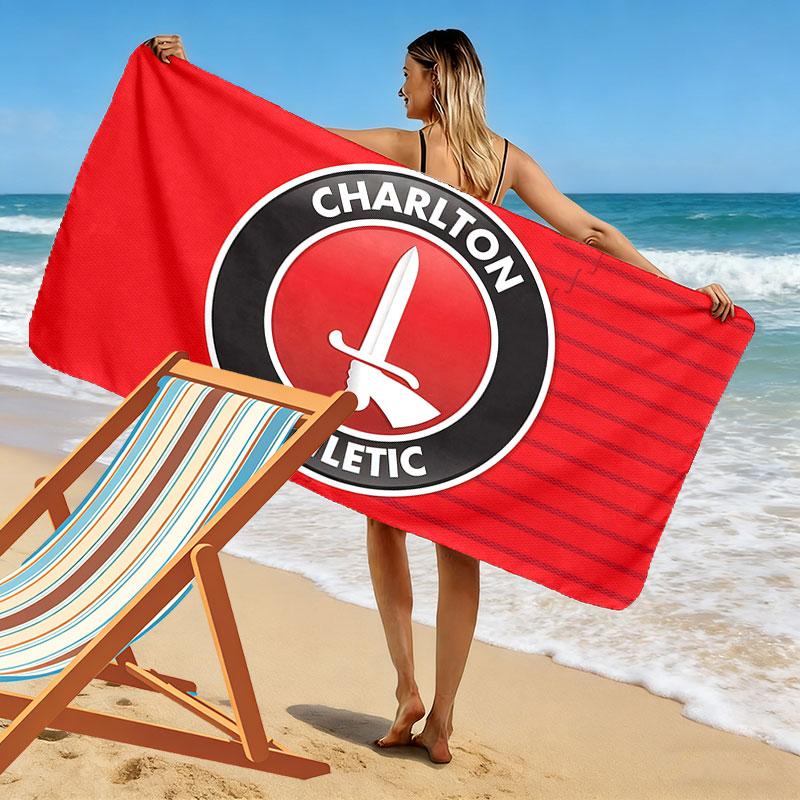 CAFC Print Beach Towel, Large Soft Quick Dry Towel for Beach Camping Swimming