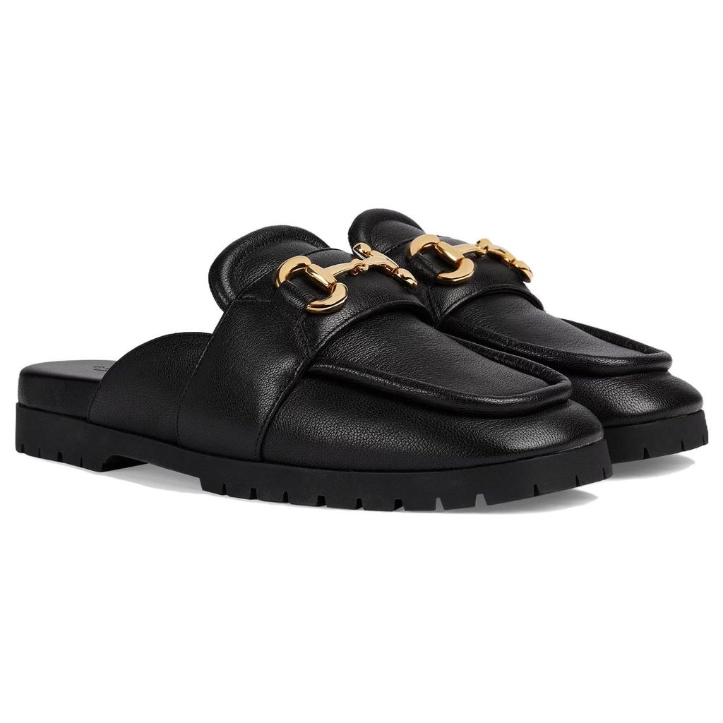 Gucci Wmns Horsebit Mule 'Black' Women's 771096 AACAI 1000
