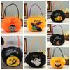 Cloth Gift Basket Trick Or Treat Pumpkin Candy Bag Cute Halloween Candy Bag  Happy Halloween Day