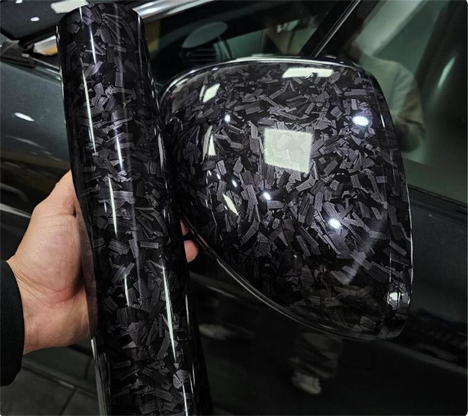 Car Sticker 3D/5D/6D Carbon Fiber Vinyl Wrap Super Glossy 5D Carbon Film Waterproof FilmFor Car Wraps Computer Phone Motorcycle