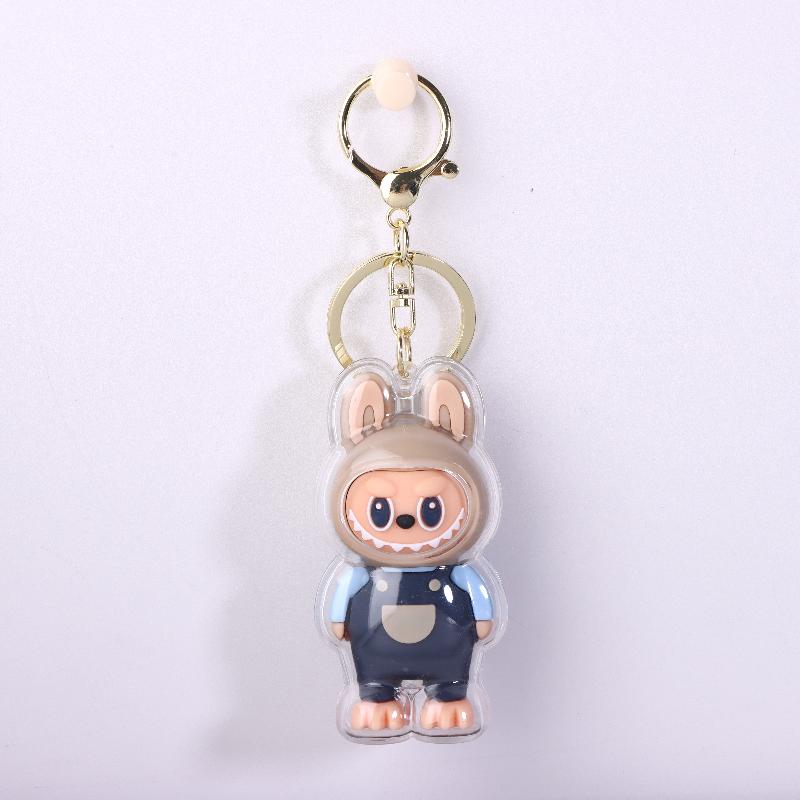 

Creative Acrylic Cartoon Cute Labu Keychain Popular Children S Gift Small Pendant Doll For Girl Women Gift Bag Decoration
