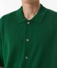 Musinsa Standard Cotton Tencel Collared Short Sleeve Cardigan [Green]