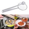 Creative Filter Spoon With Clip Multi-functional Stainless Steel Colander Oil-Frying Filter Fried Food Clip Chicken Drumsticks