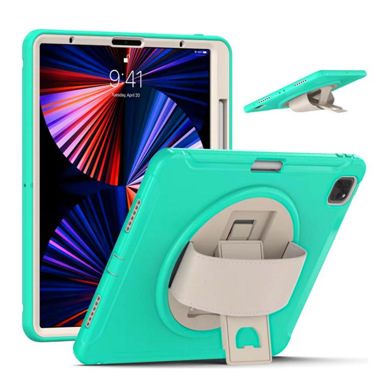 Full Body Protective TPU Silicone Case Tablet Cover for iPad Pro 12.9 Inch 2018/2020/2021/2022 With Pen Slot Design
