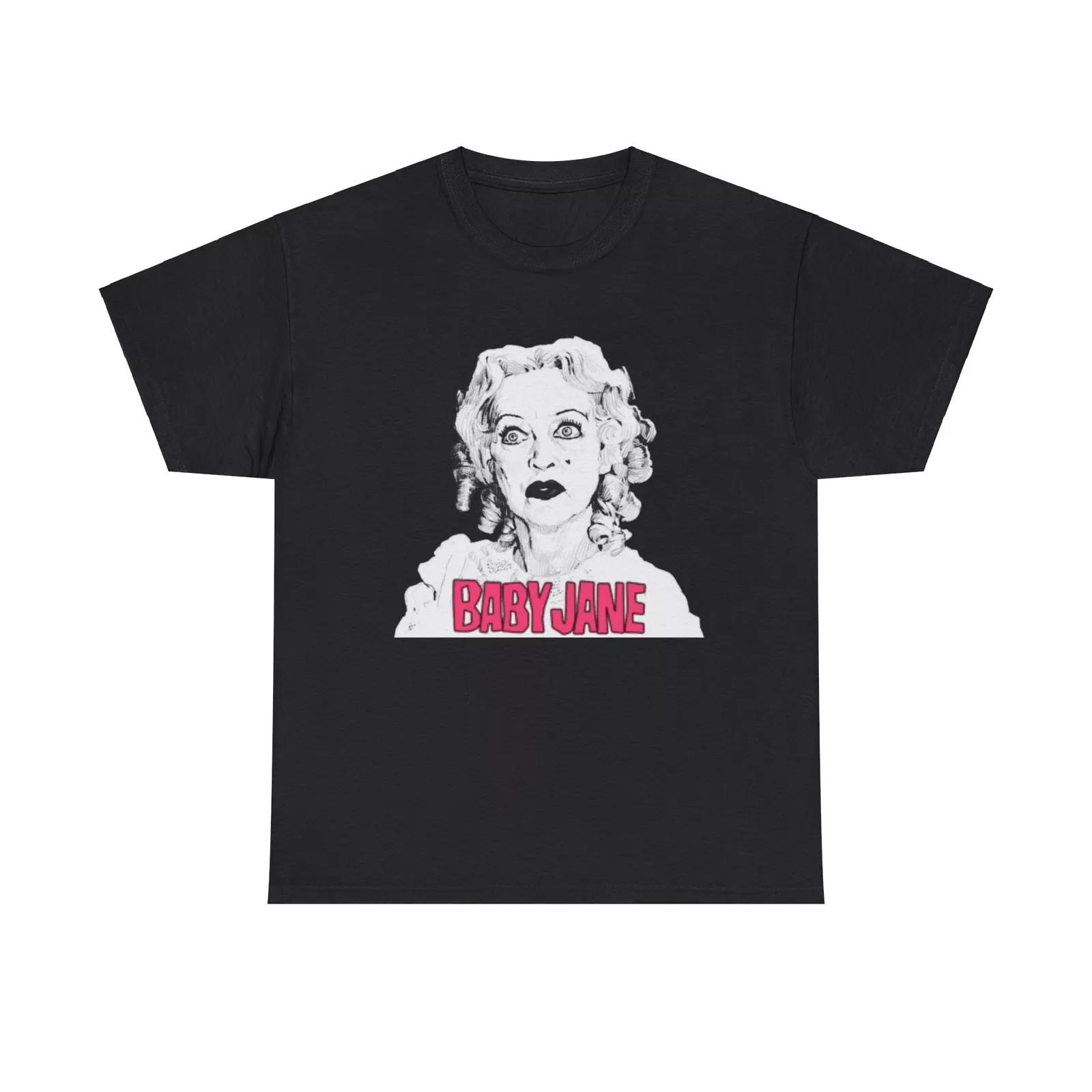 

Baby Jane Bette Davis Heavy Cotton Tee, Bette Davis, Movie L