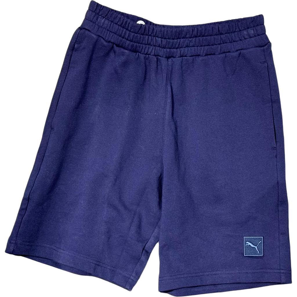 Puma Breathable Fashion Loose Soft Versatile Five-Point Casual Shorts Men Shorts Navy-Blue 690235-16