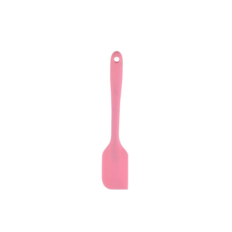 1Pc High Temperature Food Grade Integrated Silicone Scraper Cake Cream Spatula Silicone Whipping Cream Scraper Baking Tool