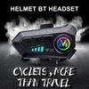 Y10 Motorrad BT5.3 Gegensprechanlage Headset Geräuschunterdrückung Kompatibel mit einer Vielzahl von Helmen