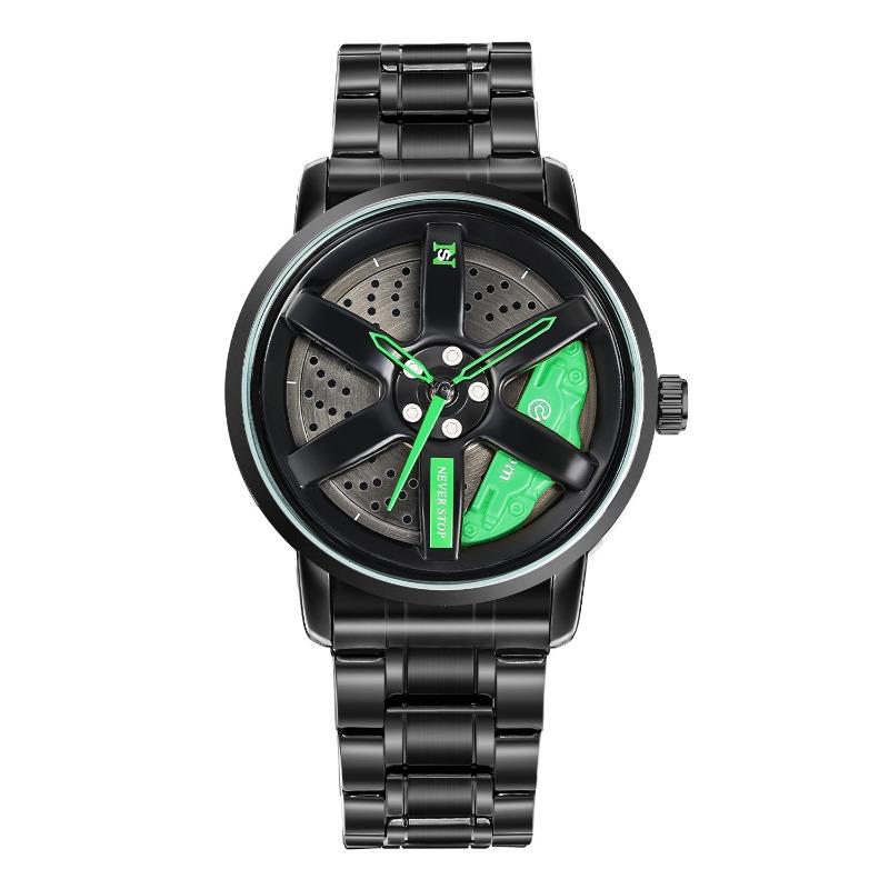 Top Brand New Trendy Men's Watch Hollow Wheel Swivel Men's Watch Fashion Men's Watch Quartz Watch