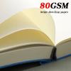 A5 760 Page Notebook -Ultra Thick Blank Journal for Sketching & Doodling, Artificial Leather Soft Cover Gift for Students Adults