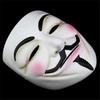 For V Vendetta White Copper V Monster Resin Mask Dance Party Halloween Carnival