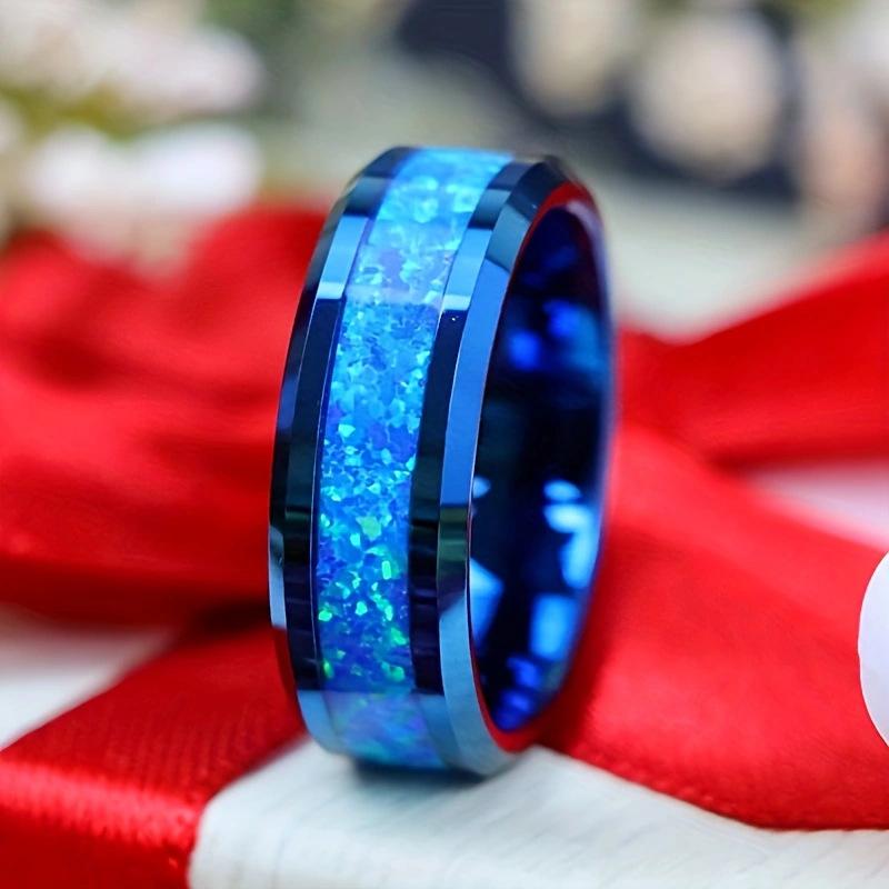 Fashionable Minimalist Double Groove Textured Ring Multiple Styles Available Elegant Band