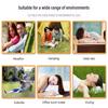 Ultralight Inflatable Pillow Flocking Neck Ergonomic PVC for Office Nap Outdoor Camping Travel Backpacking