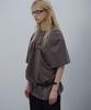 LCDC™ Draped Lettering Print T-Shirt (Brown)
