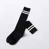 Sports Style Calf Socks Japanese Korean Student JK Stripe College Style Girl Cotton Socks Pile Up Socks Baseball Stockings