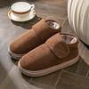 Men's cotton shoes winter bag heel non-slip velvet thickened cold-proof high-top warm elderly cotton slippers men's outer wear