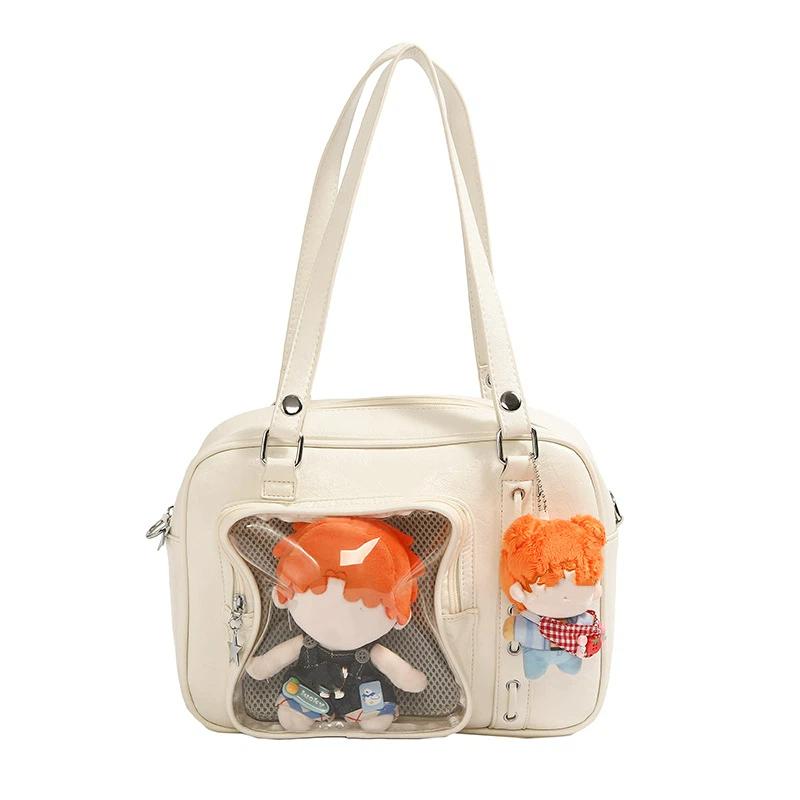 New Sweet and Cool Ita Bag Cute Kawaii Portable Shoulder Bag Comic Show Star Chasing Crossbody Bag Large Capacity Backpack