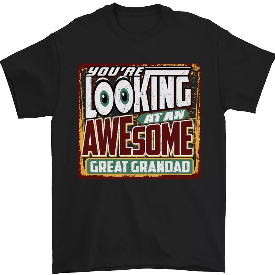 An Awesome Great Grandad Mens T-Shirt XL