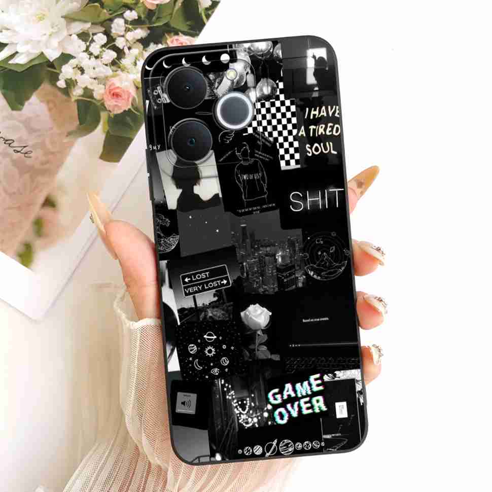 For Realme Note 70T Case RMX5313 Cat Painted Cover Soft Silicone Phone Case For Realme Note 70 T 70T Note70 Back Cover Shell