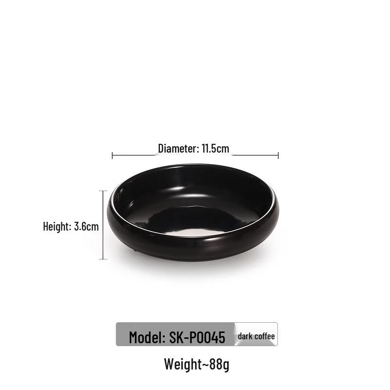 Korean Style Melamine Appetizer Plate