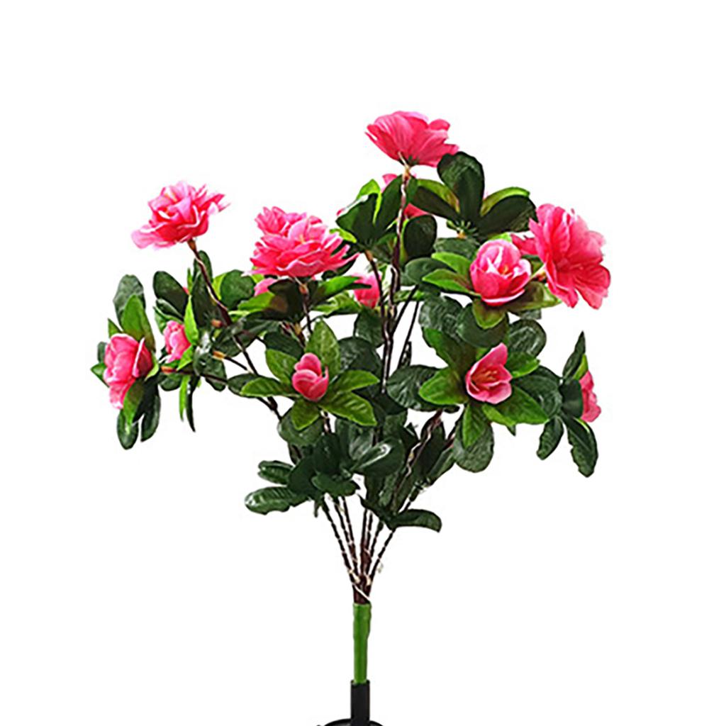 Solar Stake Light Simulation Flower IP55 Waterproof Decorative LED Stake Lamp for Garden Courtyard