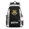 Large Capacity Schoolbag with Shoulder Strap; Student Three-piece Pencil Case Set