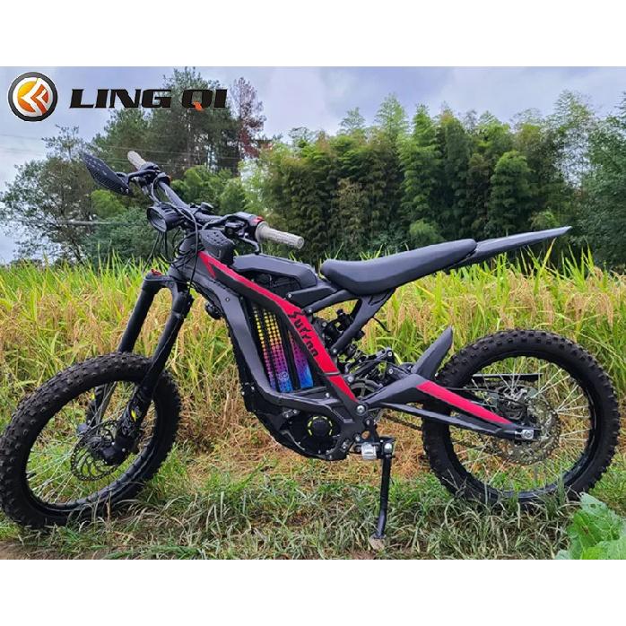 LINGQI Carbon Fiber Texture Universal Handlebar Protector Handguard Fit for Dirt Bike Front Brush Guard Bar Handle Protector