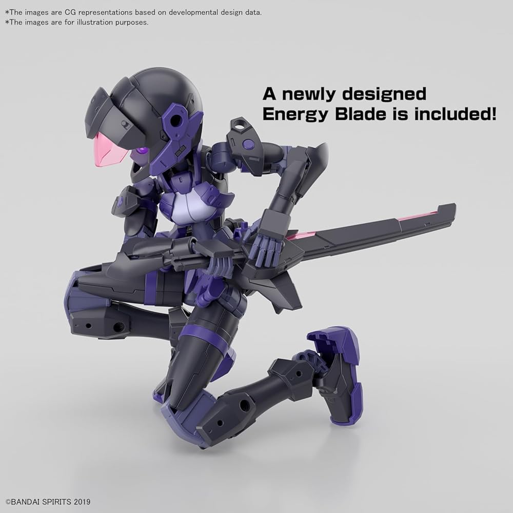 Bandai Spirits 30MM EXM-H15E Achervy Type E 1/144 Scale Color-Coded Plastic Model Kit