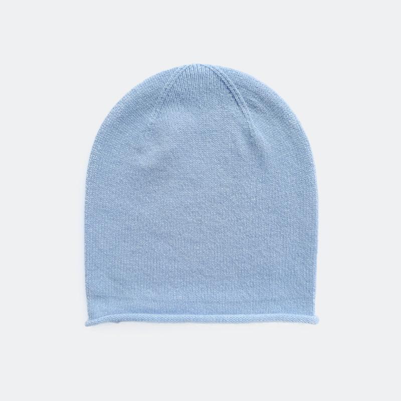 

Women Fashion Knitted 100% Wool Beanie Hat Girls Caps Fashion Simple Warm Skullies Beanies Solid Winter Cold Proof Beanie Cap
