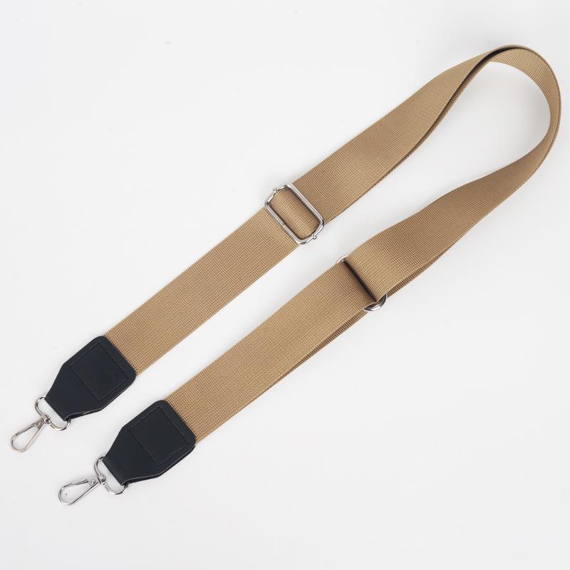 Tracolla Regolabile in Nylon a Tracolla con Nastro in Pelle