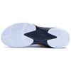 Li Ning Gale Lite Slip Resistant Abrasion Resistant Low top Badminton Shoes Unisex White Gold Black AYTU025-3