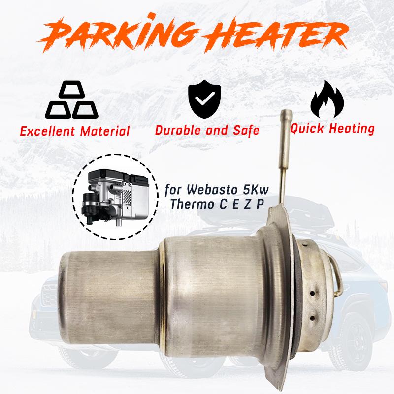 5kw Air Diesel Parking Heater Palnik do Webasto Thermo Top CEZP Otwór kwadratowy Stal nierdzewna Komora spalania palnika 1322849A 92995D 92335C