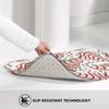 1Pcs Anti Fatigue Kitchen Rugs Christmas Tree Waterproof Non-Slip Thick Cushioned Kitchen Mat Heavy Duty Comfort Standing Mat for Kitchen