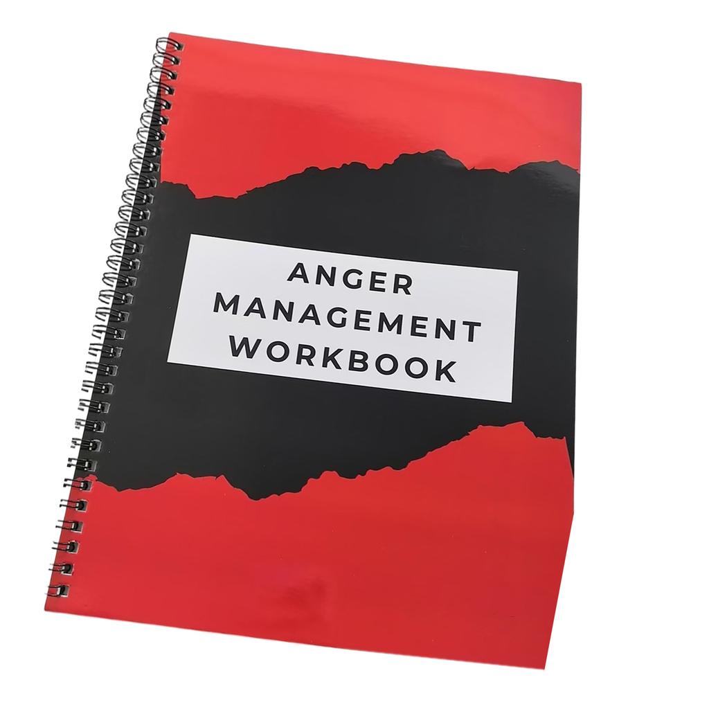 Anger Management Guidebook Journal With Interactive Assessment Notebook Easy To Use