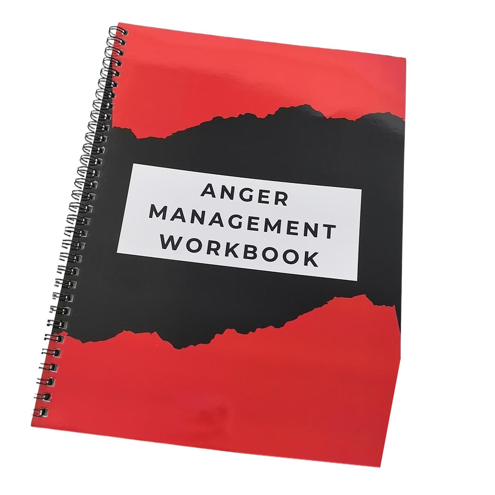 Anger Management Guidebook Journal With Interactive Assessment Notebook Easy To Use 1