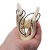 Halloween Latex Maske Skelett Halbmaske Unisex Halloween Tier-Thema Party Cosplay Maske