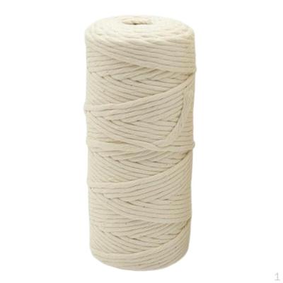 Cordão Macramê Torcido de Algodão 3mm/4mm