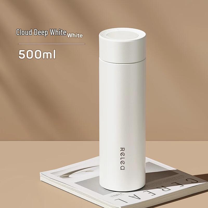 Wushengwu 500ml Portable Tea Infuser Bottle with Ceramic Liner