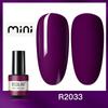 ROSALIND Mini Nail Gel Polish Hybrid Gel Polish UV Gel Manicure Soak Off Nail Art Base Top Coat
