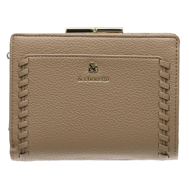 

[ONLYOU] Andschouette chouette samantha thavasa samantha thavasa folding wallet wallet bi-fold bifold L-shaped zipper Overlock stitch ladies adult