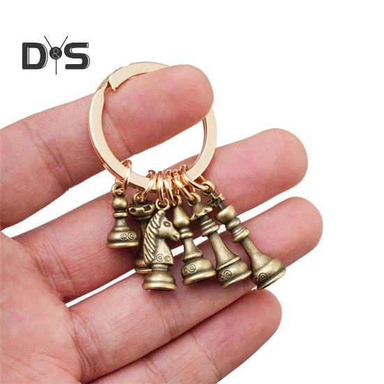 

Шаховий брелок, підвіски для сумки, легко вішати, легкий, портативний, багатоцільовий, гаманець для сумочки, шахове кільце для ключів, підвісна прикраса E