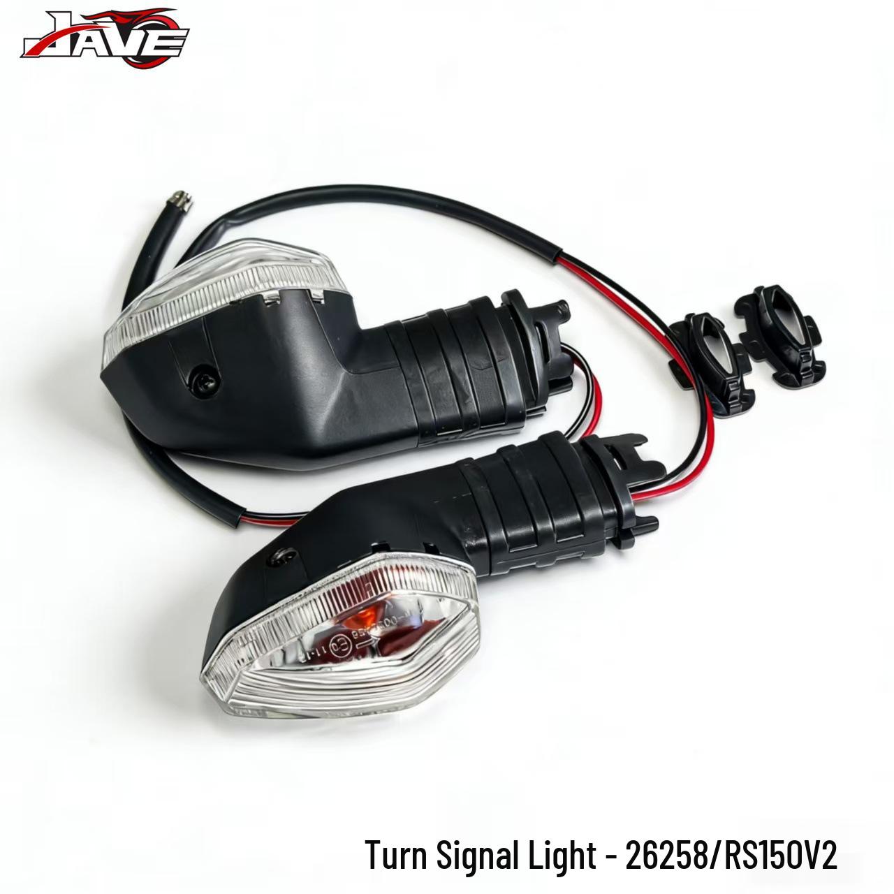 Kawasaki EX250 V2 Motorcycle Turn Signal Light Transparent