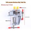 Wenwan Mini Table Vise with Walnut Base for Pearl Beads Drilling and Fixing