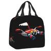 Boîtes à lunch réutilisables personnalisées Ufo Robot Grendizer Goldrake Mazinger Z pour femmes, étanches, isothermes, sac à lunch isolé pour le travail
